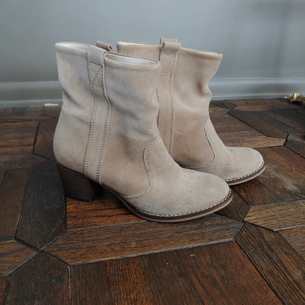 Tan Booties